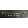 Casque M1, pattes fixes, Cpt. William Fitzner, 103rd Engineer Combat Bn., ETO