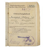 Soldbuch, Ob. Gefr. Wolfgang Nungesser, Luftwaffe, Fallschirm-Artillerie-Regiment 1 et Fallschirm-Genesenden-Bataillon 1
