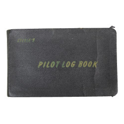 Pilot Log Book, 2nd Lt. Tom Warlick, USAAF, ETO