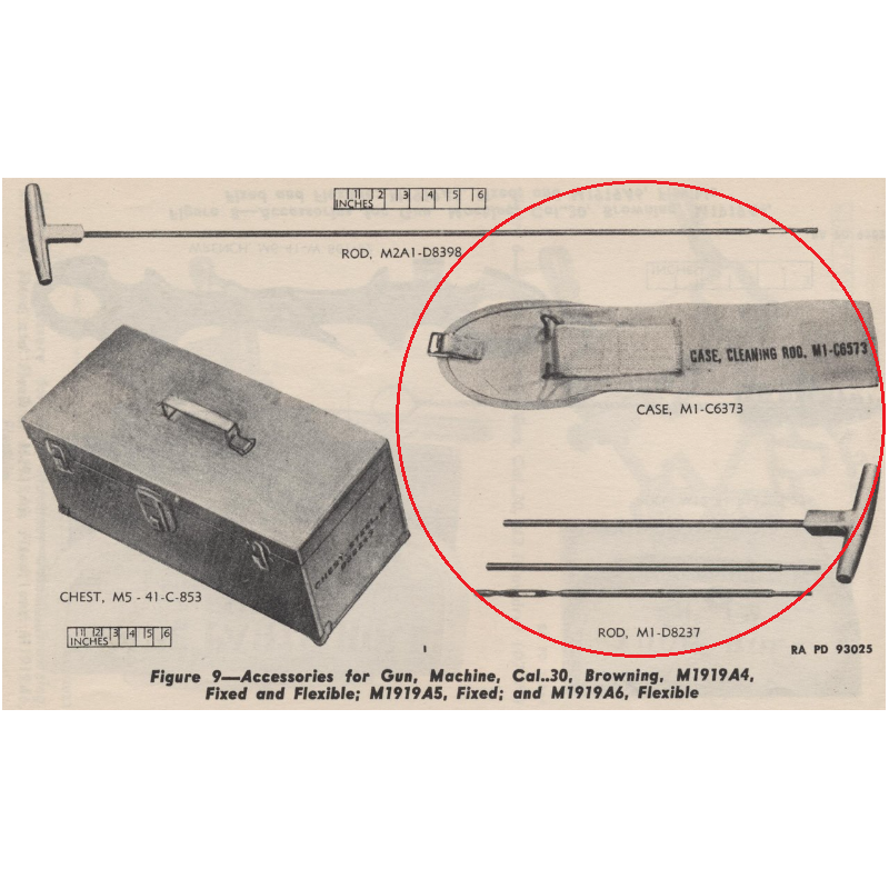 Kit, Browning M1919A4, Cleaning Rod, M1-C6573