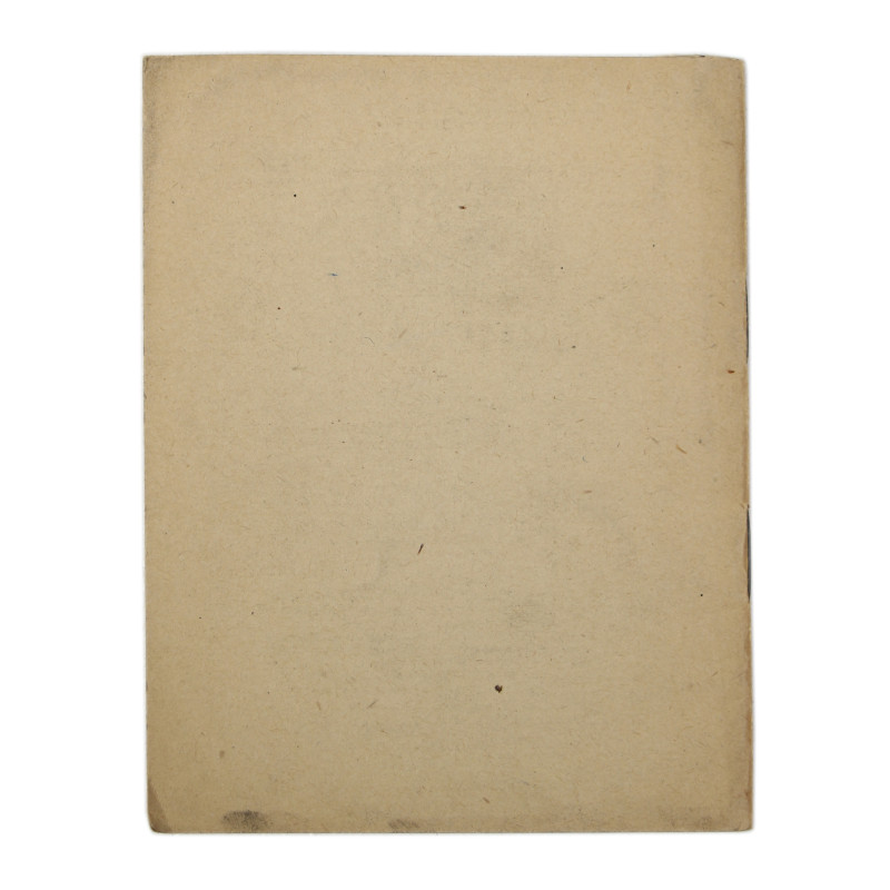 Booklet, British, Formulary for Use in Military Hospitals, 1943