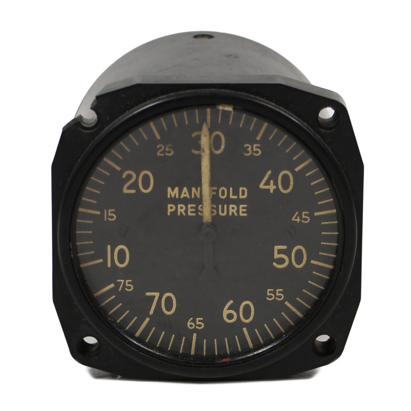 Jauge, pression d'air, Type D-10, US Army Air Corps, 1942