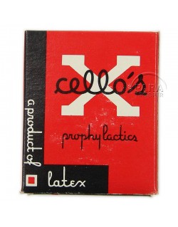 Prophylactics, Cello's, One dozen