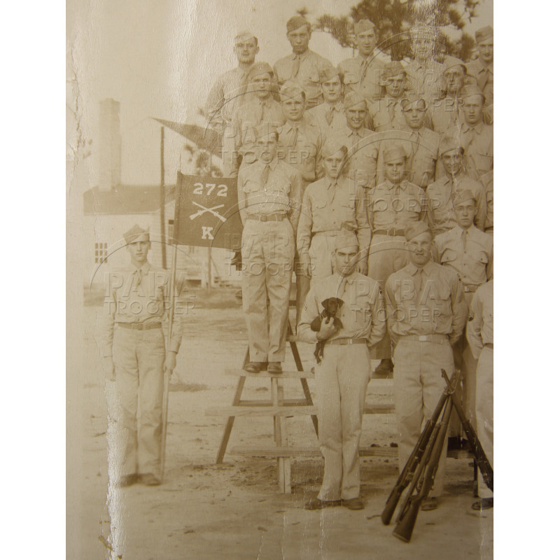 Photograph, Company K, 272th Infantry Regiment, 69th Infantry Division, 1943