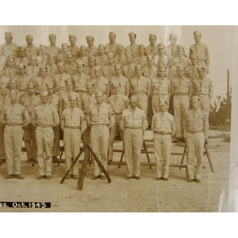 Photographie, Company K, 272th Infantry Regiment, 69th Infantry Division, 1943