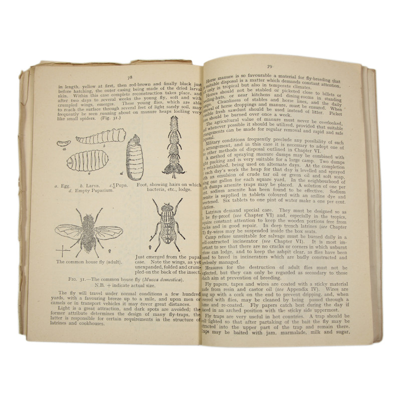 Manuel britannique, Handbook of Military Hygiene, 1943