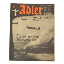 Magazine, Der Adler, 29 juillet 1941, édition française