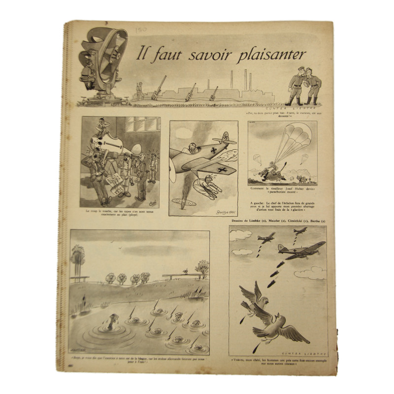 Magazine, Der Adler, July 29, 1941, French Edition