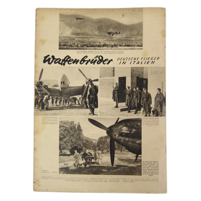 Magazine, Die Wehrmacht, February 12, 1941