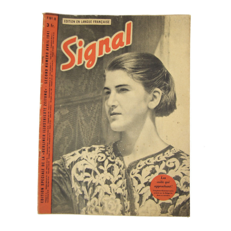 Magazine, Signal, No. 2, April 1941, French Edition