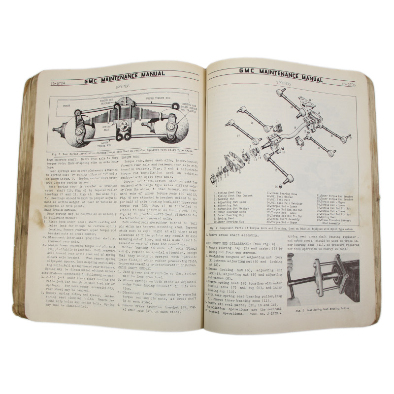 Manual, Maintenance, TM 10-1147, Models CCKW 352 & 353, 1941
