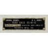 Banc d'essais, FT-252-E & CS-81-E, pour BC-611, Handie-Talkie, SCR-536
