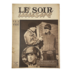 Magazine, Belgian, Le Soir illustré, March 29, 1945
