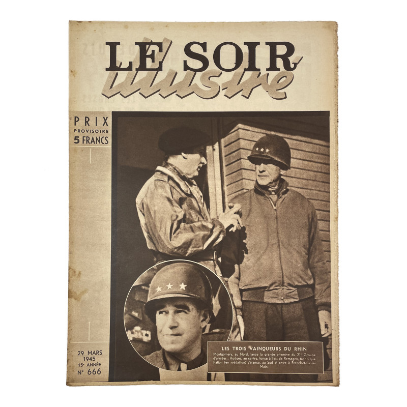 Magazine, Le Soir illustré, 29 mars 1945