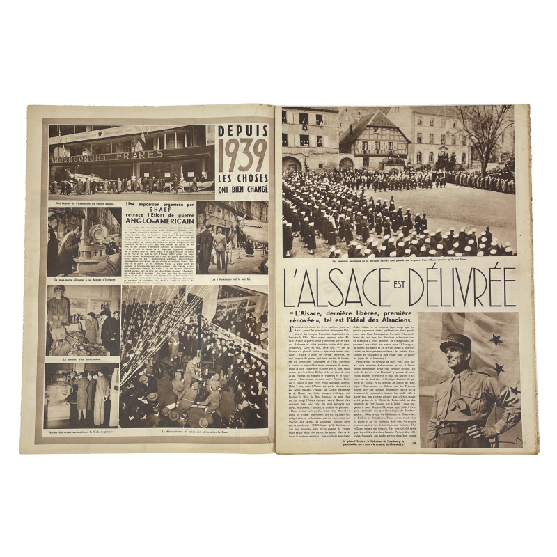 Magazine, Le Soir illustré, 29 mars 1945