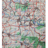 Lot de quatre cartes alliées, Belgique et Allemagne, 1944, 504th PIR, 82nd Airborne Division