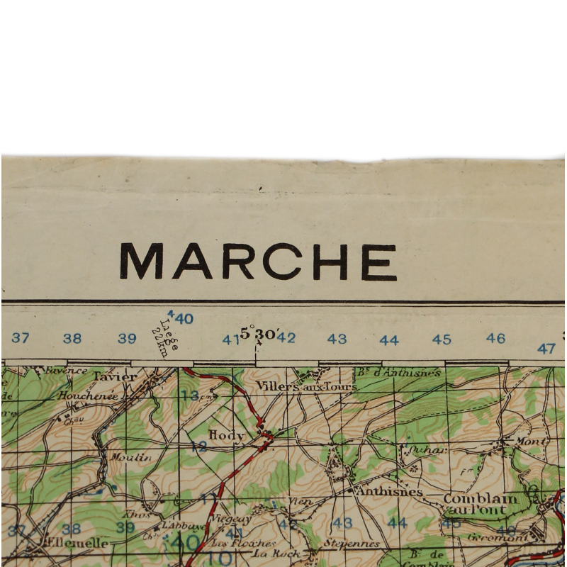 Lot of Four Allied Maps, Belgium and Germany, 1944, 504th PIR, 82nd Airborne Division