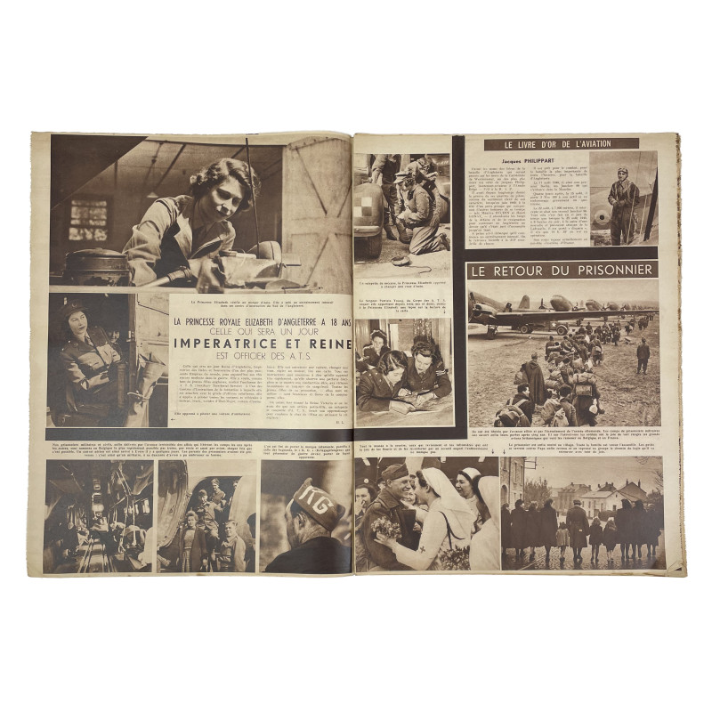 Magazine, Belgian, Le Soir illustré, May 3, 1945