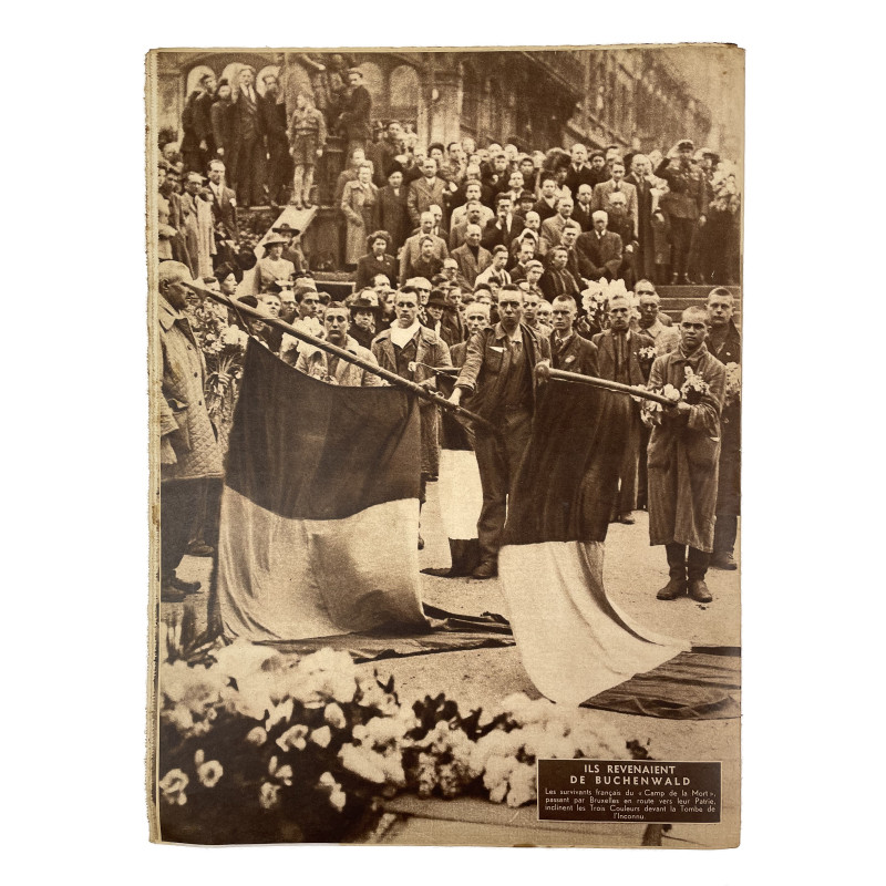 Magazine, Belgian, Le Soir illustré, May 3, 1945