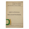 Manual, Technical, TM 8-290, Educational Reconditioning, 1944