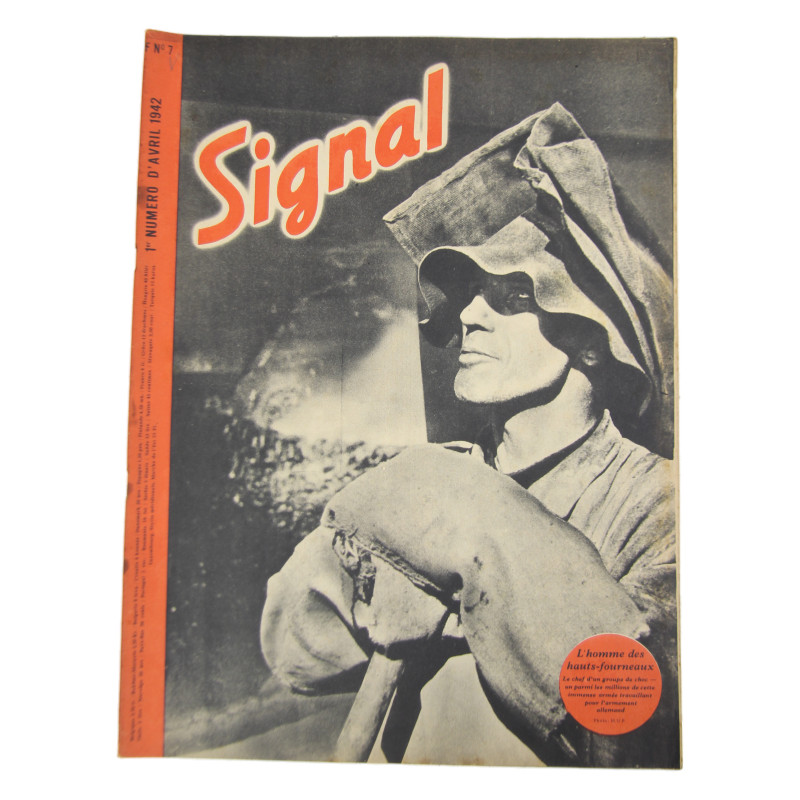 Magazine, Signal, No. 1, April 1942, French Edition