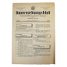Brochure sportive, Gauverordnungsblatt des Nationalsozialistichen Reichsbundes für Leibesübungen, Strasbourg, 1942