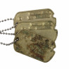 Dog Tags, Pfc. Paul Liezak, 895th AAA (AW) Bn., MTO & ETO