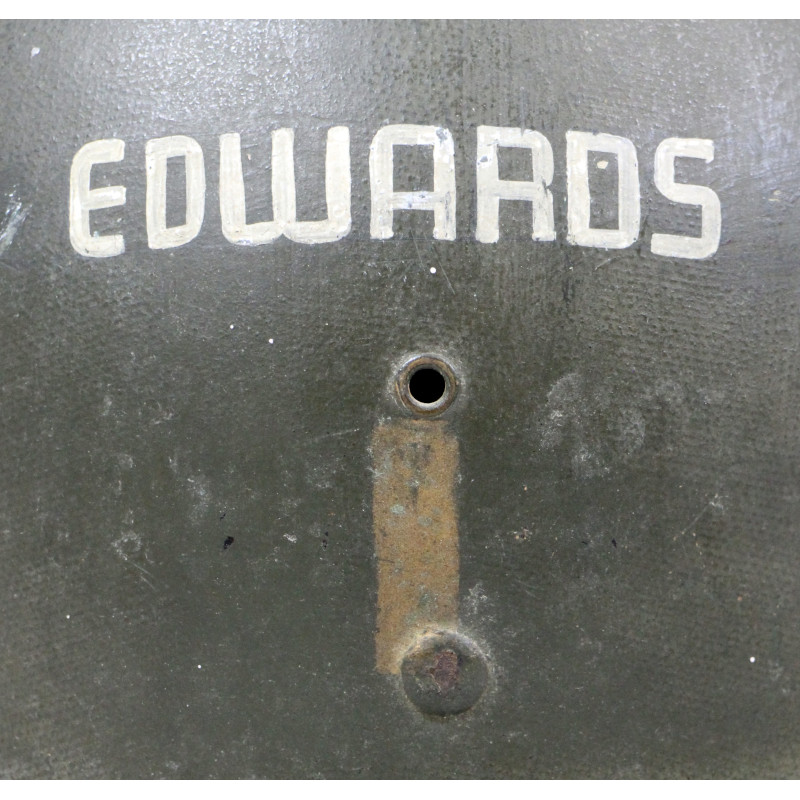 Sous-casque M1 (liner), SEAMAN PAPER CO., A washers verts, 2nd Lieutenant, nominatif
