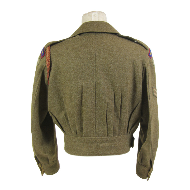 Blouse, Battledress, 1939 Pattern, Canadian, Corporal, RCAMC, Size 3, 1943