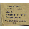 Battledress canadien, Pattern 1939, Corporal, RCAMC, taille 3, 1943
