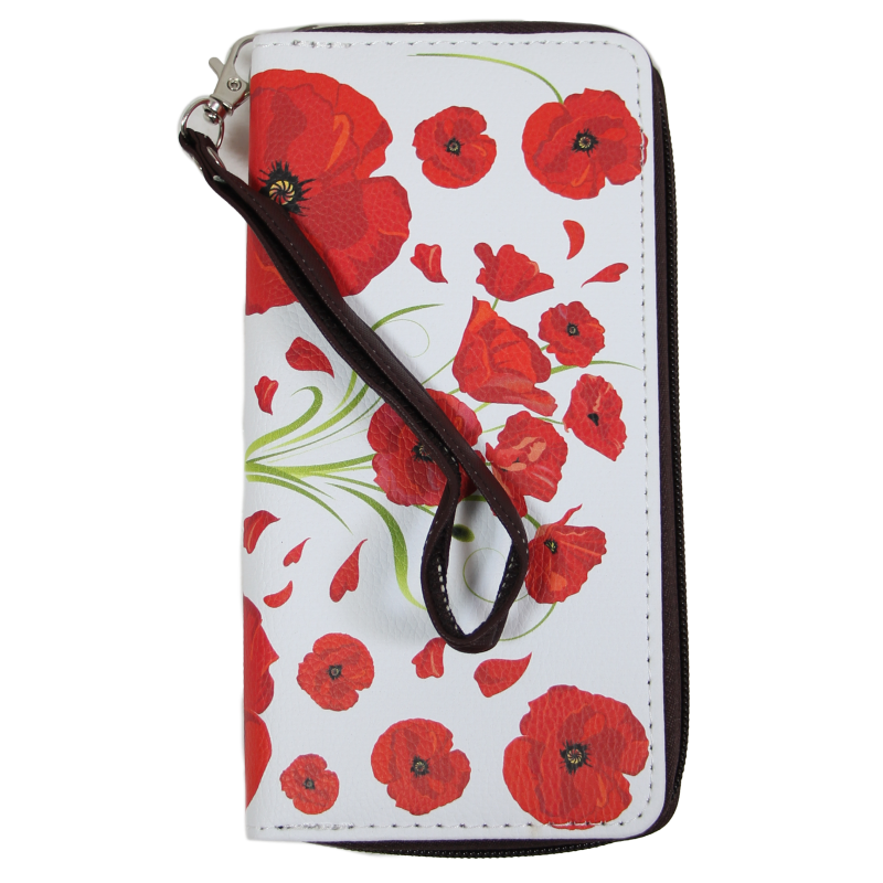 Portefeuille, Coquelicots