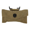 Pouch, First-Aid Packet, M-1924, British-Made, M.W.& S. Ltd. 1943, with First-Aid Packet, Carlisle