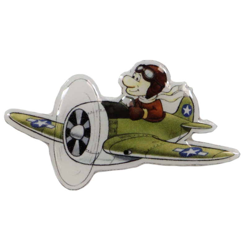 Pin's, Avion en vol