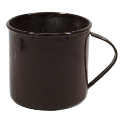 Mug, Enamel, Brown, British