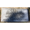 Tag, Identification, Temporary Grave, T/Sgt. John Vickroy, Co. A, 355th Inf. Reg., 89th Infantry Division, KIA March 28, 1945