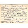 Tag, Identification, Temporary Grave, T/Sgt. John Vickroy, Co. A, 355th Inf. Reg., 89th Infantry Division, KIA March 28, 1945