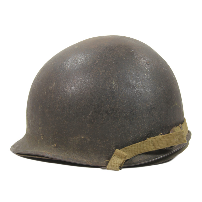Casque M1, pattes mobiles, liner Westinghouse, Captain, nominatif