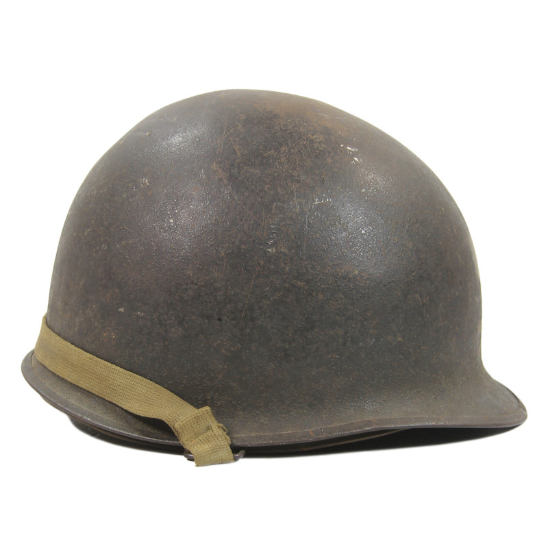 Casque M1, pattes mobiles, liner Westinghouse, Captain, nominatif