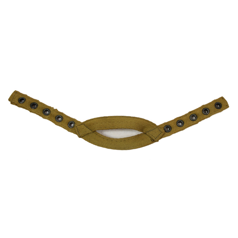 Chincup, Canvas, 5-Hole, Airborne Liner, US Army