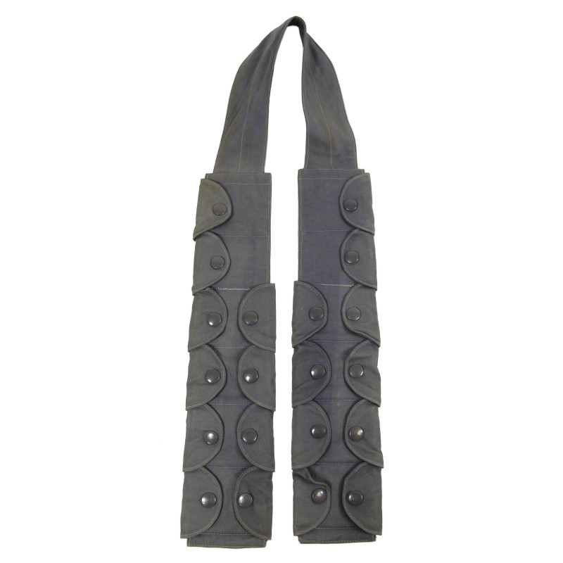 Cartouchière d'allègement, Mauser 98k, Fallschirmjäger, bleue