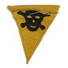 Fanion allemand de signalisation de mines, casque M1