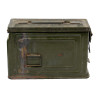 Box, Tin, Ammunition, .30 Caliber, Browning Machine Gun, CANCO