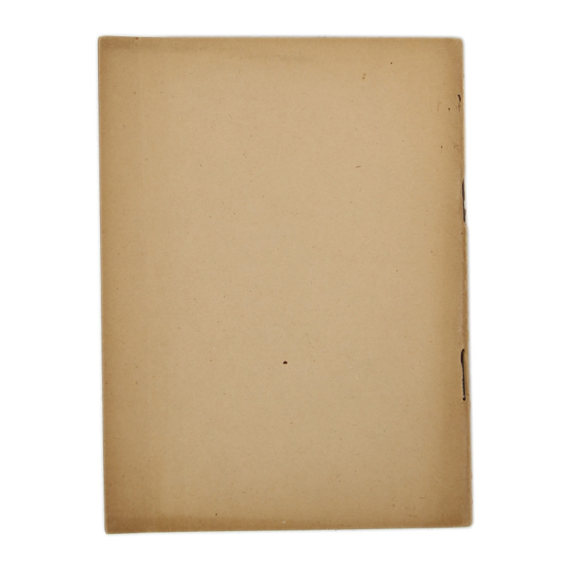 Booklet, German army identification guide
