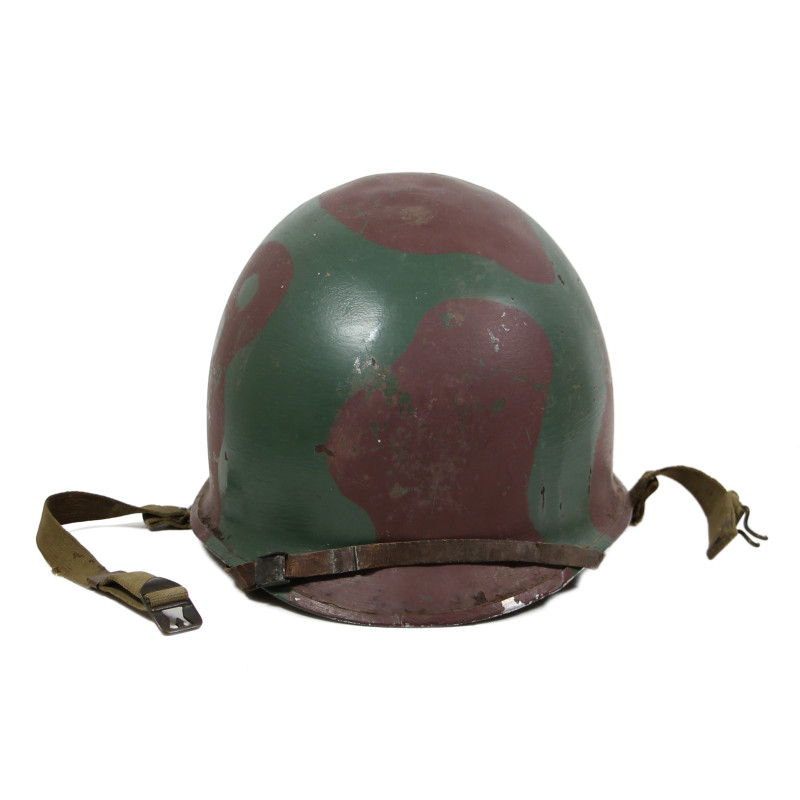 Casque M1, liner MSA, camouflé