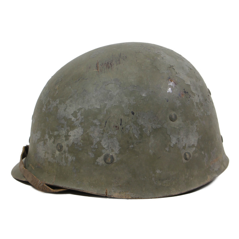 Shell, Helmet, M1, Flexible loops, MSA liner, Camouflaged