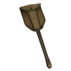 Shovel, Folding, M-1943, AMES 1943, with Carrier, 1st Type, 1943