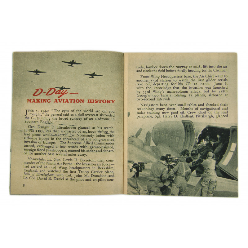 Livret historique, Ever First! The 53rd Troop Carrier Wing