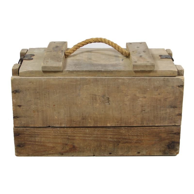 Crate, Wood, M43A1 rounds, US Mortars 81mm, 1944