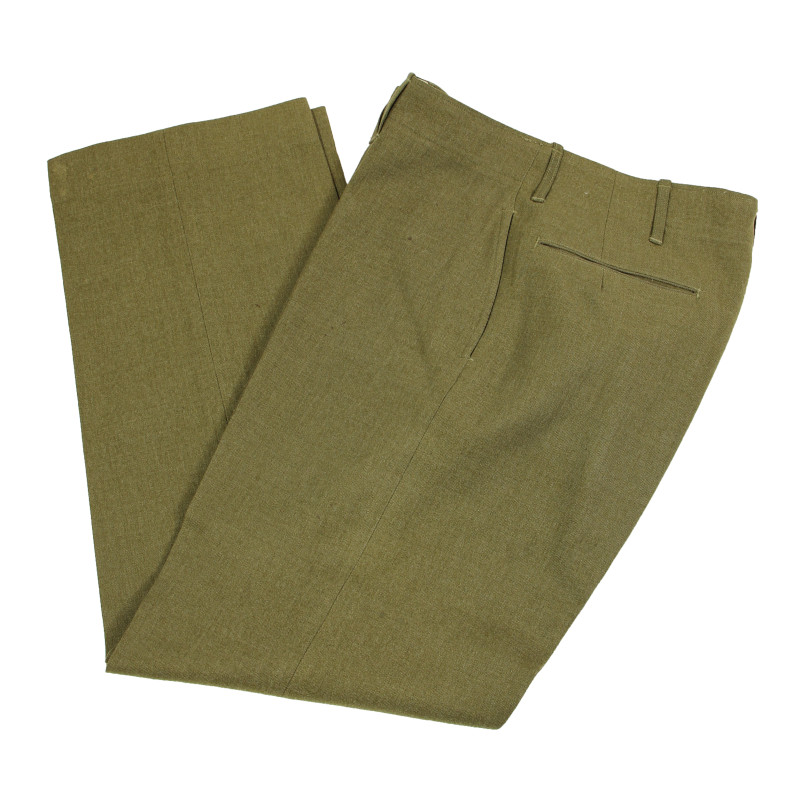 Pantalon moutarde, taille 34 x 31, 1942