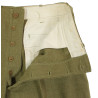Trousers, Wool, Serge, OD, Size 34 x 31, 1942